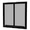 Ritescreen 1 in W x 78 in H Slider / glider Window Screen, SL2, UltraVue Mesh, Black SL2-L48-MSUV-L00-H78-W1 - alternate 1